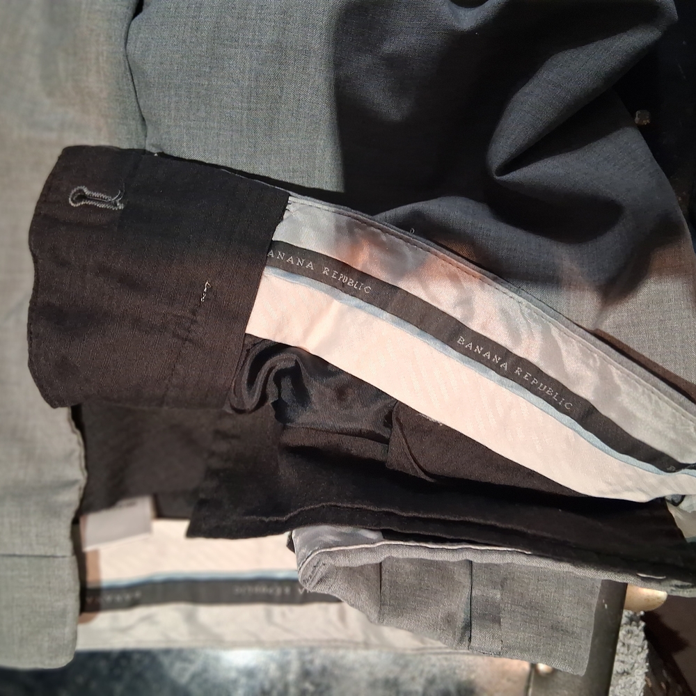 Banana Republic Dress Pants Gray and Black